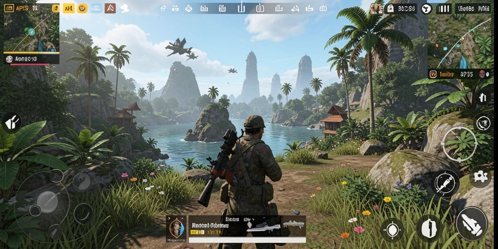 Tampilan menakjubkan dari gameplay dunia terbuka API33.