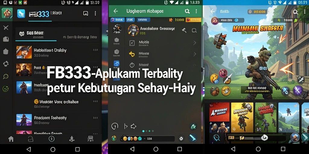 Tampilan menarik FB333 saat digunakan untuk manajemen tugas.