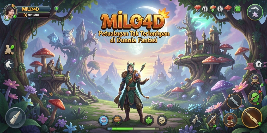 Tampilan gameplay MILO4D yang menampilkan dunia petualangan yang memukau.