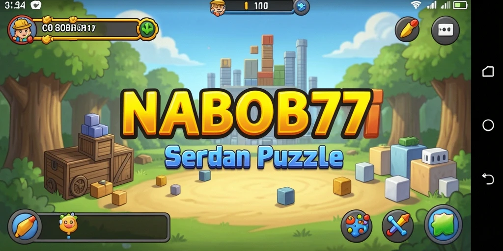 Tampilan gameplay NABOB77 yang menawan dan penuh tantangan.