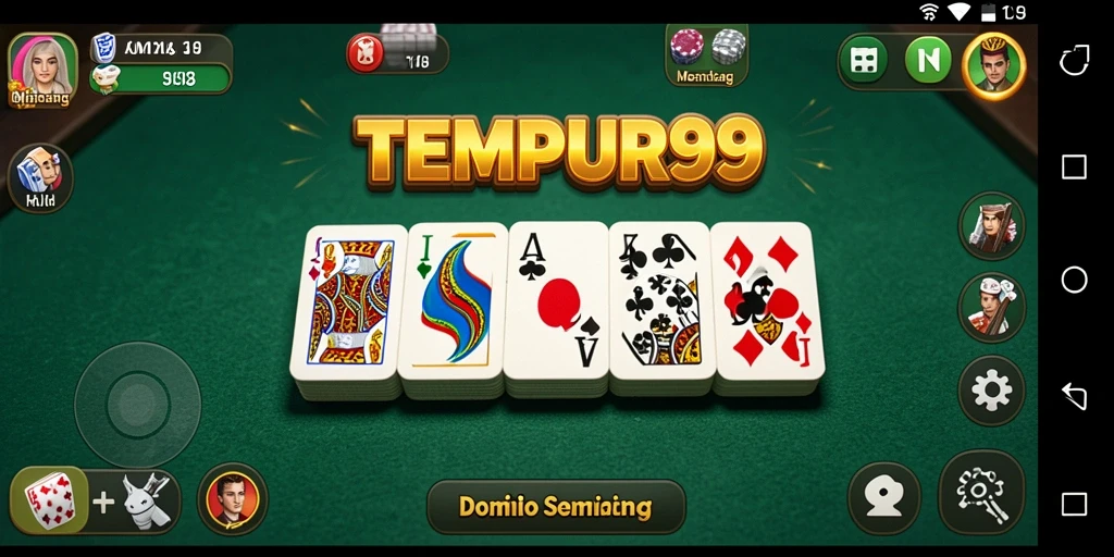 Tampilan gameplay seru dan interaktif dari TEMPUR99.