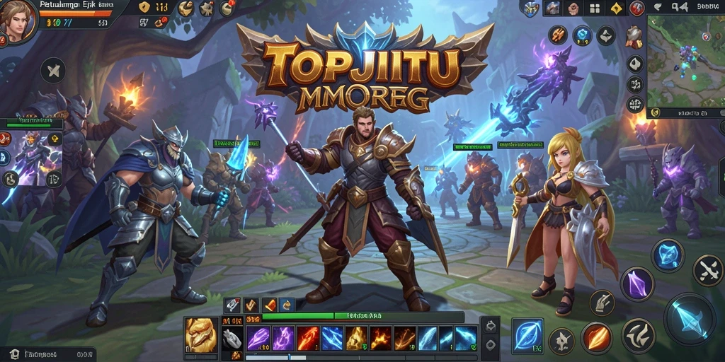 Tangkapan layar menampilkan pertarungan epik dalam <strong>TOPJITU</strong> dengan grafis yang memukau.
