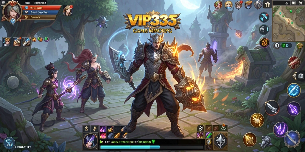 Screenshot gameplay VIP333 yang menarik dengan pertarungan epik.
