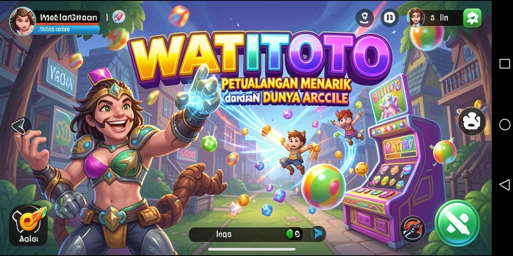 Tampilan gameplay WATITOTO yang menegangkan dan penuh aksi.
